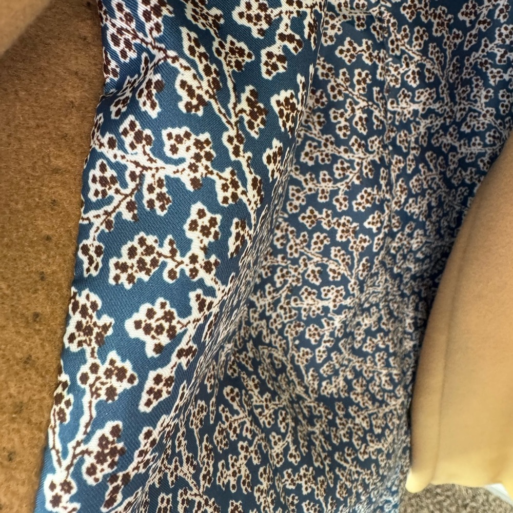 Double breasted, collarless wool coat. EUC! - Picture 6 of 6